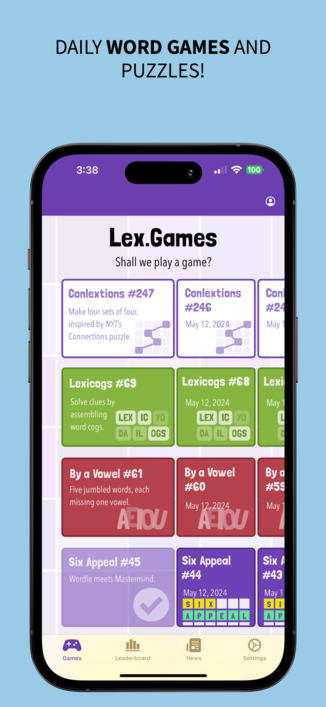 Lex.Games screenshot