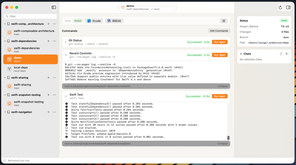 Arborist screenshot